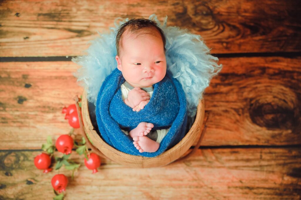 おくるみの三角の部分の使い方はどうすれば良い？